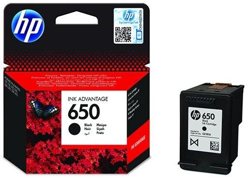 HP - 650 - Inktcartridge - Zwart - 6,5 ml - Origineel