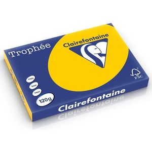 Clairefontaine gekleurd papier zonnebloemgeel 120 grams A3 (250 vel)