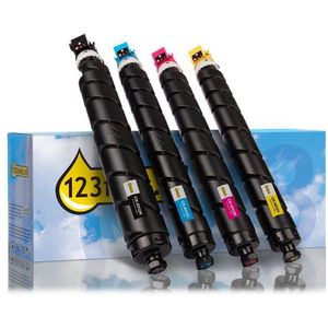 Toner Utax CK-8512 aanbieding: zwart + 3 kleuren (123inkt huismerk)