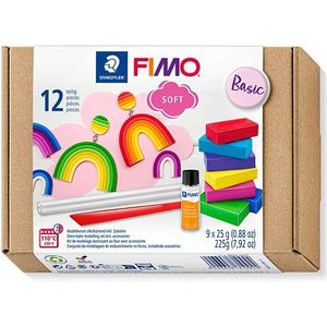 Staedtler Fimo klei soft 25g basis (9 stuks)