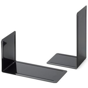 Maul metalen ordnersteunen zwart 24 x 14 x 12 cm (2 stuks)