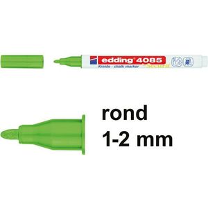Edding 4085 krijtstift metallic groen (1 - 2 mm rond)