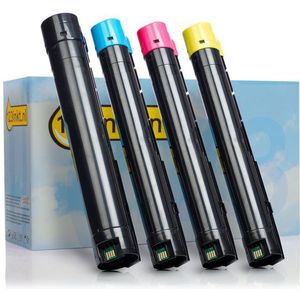 Toner Xerox aanbieding: 006R01457, 458, 459, 460 zwart + 3 kleuren (123inkt huismerk)