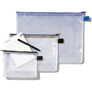 Rexel Mesh-etui transparant/blauw (A5)