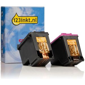 Aanbieding: 123inkt huismerk vervangt HP 304XL zwart + HP 304XL kleur