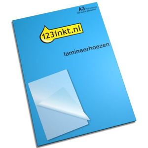 123inkt document lamineerhoes A3 glanzend 2x125 micron (100 stuks)