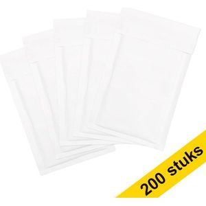 123inkt luchtkussen envelop wit 140 x 225 mm - B12 zelfklevend (200 stuks)