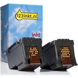 Inktcartridge Canon PG-545XL / CL-546XL multipack zwart en kleur hoge capaciteit (123inkt huismerk)