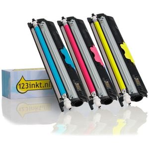 Konica Minolta aanbieding: A0V30NH toner voordeelpakket 3 kleuren (123inkt huismerk)