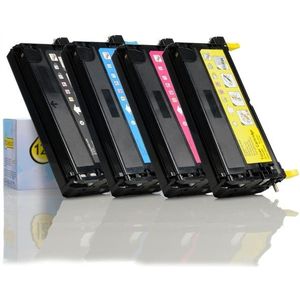 Toner Xerox aanbieding: 106R01395, 94, 93, 92 zwart + 3 kleuren (123inkt huismerk)