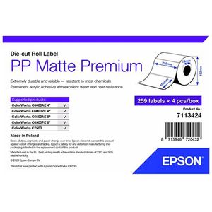 Epson 7113424 PP matte label 210 x 105 mm (origineel)