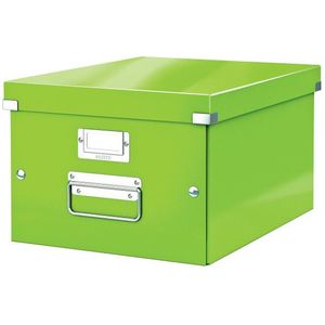 Opbergbox Leitz WOW Click & Store 281x200x370mm Groen