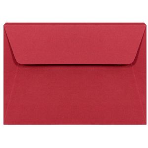 Clairefontaine gekleurde enveloppen intens rood C6 120 grams (5 stuks)