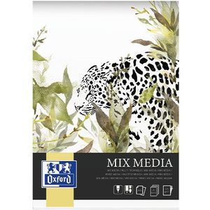 Oxford Mix Media tekenblok A4 225 grams (25 vel)