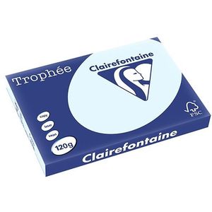 Clairefontaine gekleurd papier azuurblauw 120 grams A3 (250 vel)