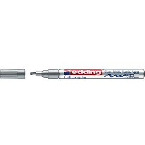 Edding 753 glanslakmarker kalligrafie zilver (1 - 2,5 mm)