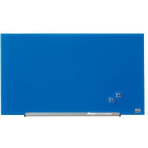 Nobo Widescreen magnetisch glasbord 67,7 x 38,1 cm blauw