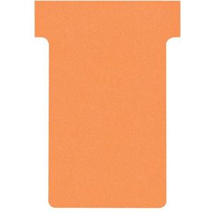 Nobo T-kaarten oranje maat 2 (100 stuks)