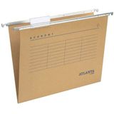 Atlanta Economy verticale hangmap Folio - 365 mm met V-bodem bruin (50 stuks)