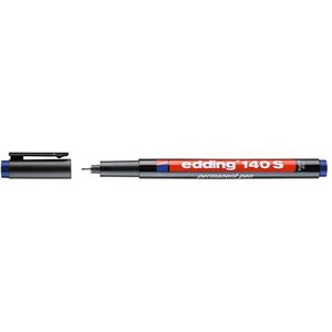 Edding 140S permanent marker blauw (0,3 mm rond)