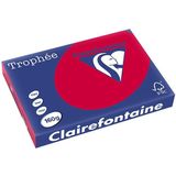 Clairefontaine gekleurd papier kersenrood 160 grams A3 (250 vel)