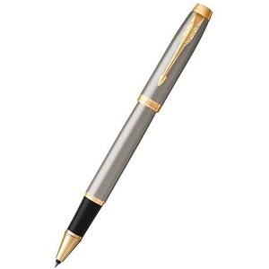 Parker IM rollerpen grijs/goud