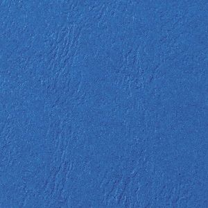 GBC CE040020 Leathergrain bindomslag 250 grams blauw (100 stuks)