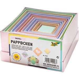 Folia kartonnen dozen pastel (12 stuks)