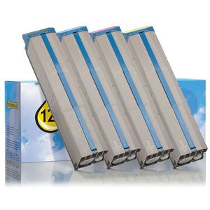 Toner OKI aanbieding: 45536556, 55, 54, 53 zwart + 3 kleuren (123inkt huismerk)