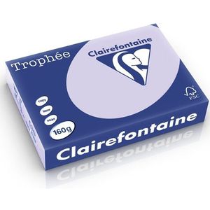 Clairefontaine gekleurd papier lila 160 grams A4 (250 vel)