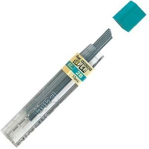 Pentel vulpotlood vulling 0,7 mm B (12 vullingen)