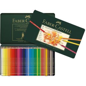 Faber-Castell Polychromos kleurpotloden in bliketui  (36 stuks)