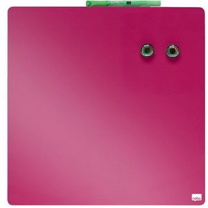 Nobo magnetisch whiteboard 36 x 36 cm roze
