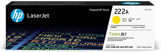 HP 222A originele gele LaserJet-tonercartridge