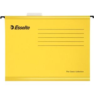 Esselte Classic versterkte hangmap - voor A4, geel (25 stuks)
