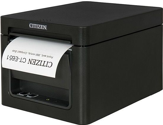 Citizen - CT-E651 - Labelprinter - Zwart - 8 dots/mm (203 dpi) - Met Snijder