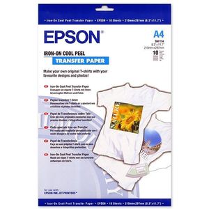 Epson S041154 iron-on-transfer paper (inhoud 10 vel)