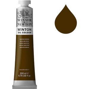 Winsor & Newton Winton olieverf 676 vandyke brown (200ml)