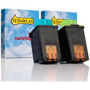 Lexmark aanbieding: Nr.50 (17G0050) zwart + Nr.60 (17G0060) kleur Inktcartridge (123inkt huismerk)