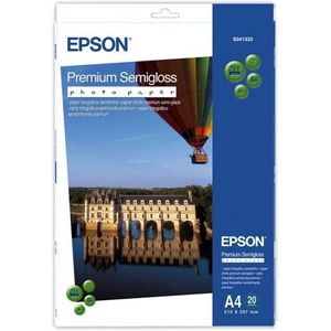 Epson S041332 premium semigloss photo paper 251 grams A4 (20 vel)