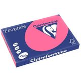 Clairefontaine gekleurd papier fuchsia 120 grams A3 (250 vel)