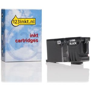 Lexmark Nr.100 (14N0820E) inktcartridge zwart (123inkt huismerk)