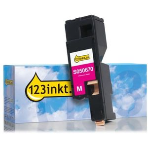 Epson S050670 toner magenta (123inkt huismerk)