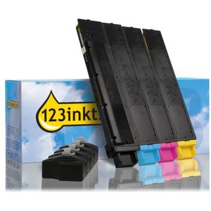 Toner Utax CK-8510 aanbieding: zwart + 3 kleuren (123inkt huismerk)