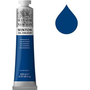 Winsor & Newton Winton olieverf 538 prussian blue (200ml)