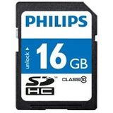 Philips SDHC geheugenkaart class 10 - 16GB, blauw