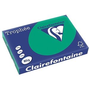 Clairefontaine gekleurd papier dennengroen 80 grams A3 (500 vel)