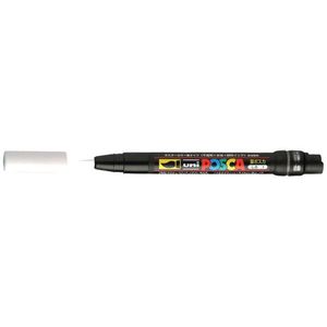 POSCA brush PCF-350 verfmarker wit (1 mm penseel)