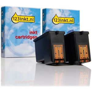 Dell series 2 aanbieding: 2 x Dell 592-10045 kleur Inktcartridge (123inkt huismerk)