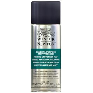 Winsor & Newton olieverf universele vernisspray mat (400 ml)